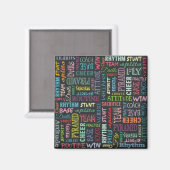 Aimant Des Termes Plus Favorables Sur Le Tableau De Bord (Recto/Verso)