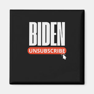 Aimant Désabonnement Biden Trump Jour d'ouverture