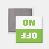 Aimant Désactiver Lave-vaisselle en utilisation Signaler  (Recto/Verso)