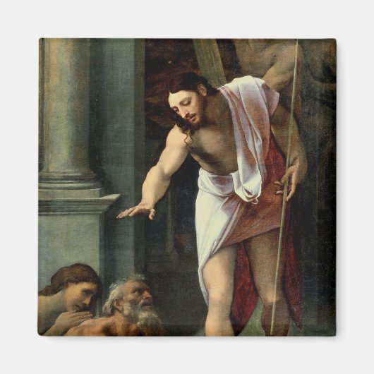 Aimant Descente du Christ dans Limbo, c. 1532 (Devant)