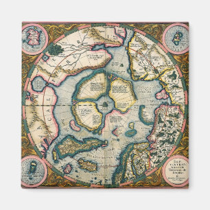 Aimant Descriptio de terrarum de Septentrionalium, carte
