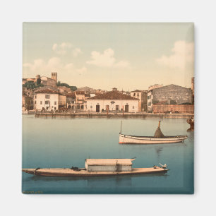 Aimant Desenzano, policier de lac, Lombardie, Italie