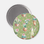 Aimant Desert Bloom | Pattern vert (Recto/Verso)