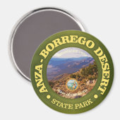 Aimant Désert d'Anza-Borrego SP (Recto/Verso)