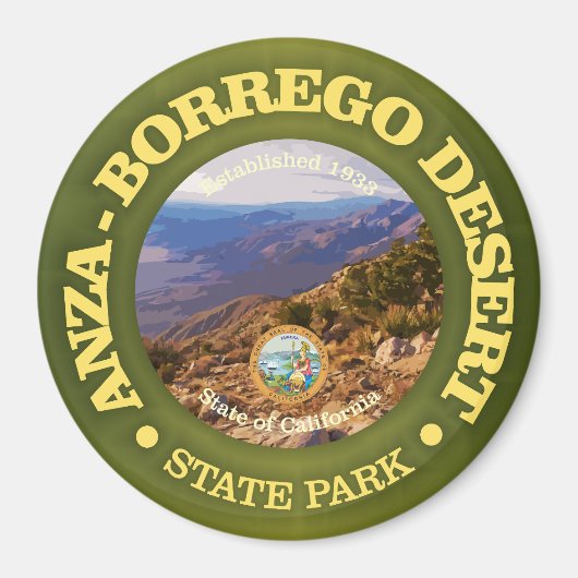 Aimant Désert d'Anza-Borrego SP (Devant)