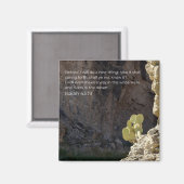 Aimant Desert Faith Collection Isaiah 43:19 KJV (Recto/Verso)