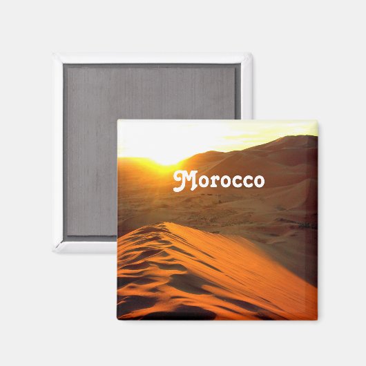 Aimant Désert marocain (Recto/Verso)