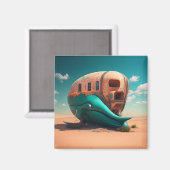 Aimant Desert whale house (Recto/Verso)