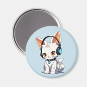 Aimant Design Charming Kawaii (Recto/Verso)