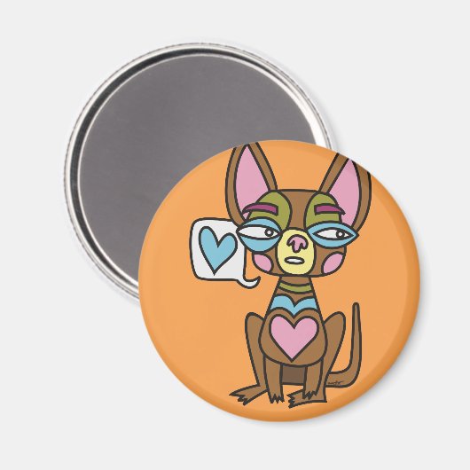 Aimant Design Chiwawa (Recto/Verso)