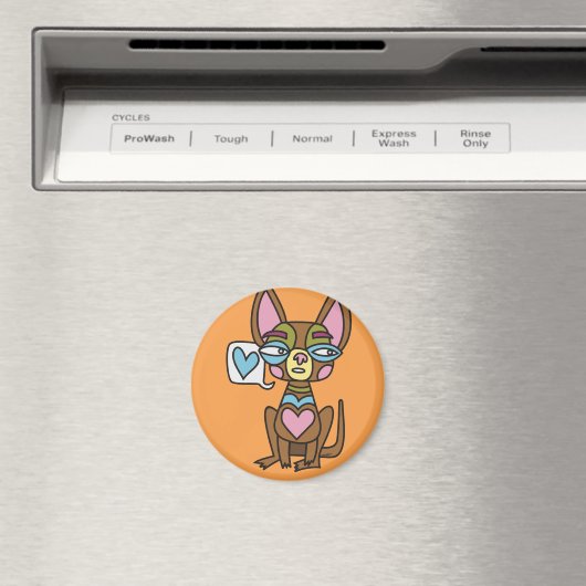 Aimant Design Chiwawa (In Situ (Lave-vaisselle))
