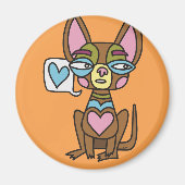 Aimant Design Chiwawa (Devant)