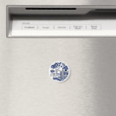 Aimant Design classique de saule bleu (In Situ (Lave-vaisselle))