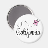 Aimant Design de Californie (Recto/Verso)