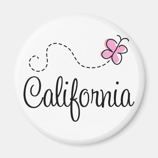 Aimant Design de Californie (Devant)