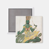 Aimant Design de costume pour Nijinsky comme le "Dieu ble (Recto/Verso)