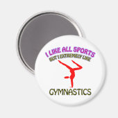 Aimant Design de gymnastique (Recto/Verso)