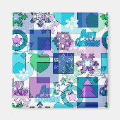 Aimant Design de Noël (Devant)