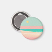 Aimant Design de plage (Recto/Verso)