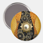 Aimant Design de steampunk génial (Recto/Verso)