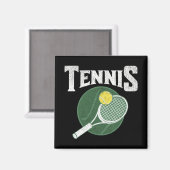 Aimant Design de tennis (Recto/Verso)