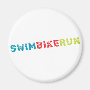 Aimant Design de triathlon