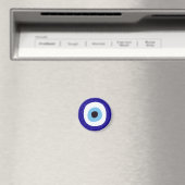 Aimant Design déprimé des yeux malveillants grecs (In Situ (Lave-vaisselle))