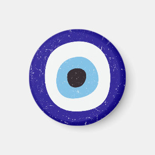 Aimant Design déprimé des yeux malveillants grecs