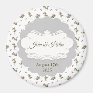 Aimant Design floral