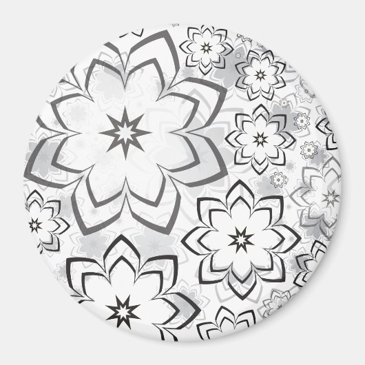 Aimant Design floral 11 (Devant)