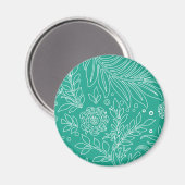 Aimant Design floral 34 (Recto/Verso)