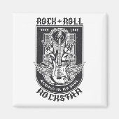 Aimant Design Guitar Rock (Devant)