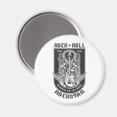Aimant Design Guitar Rock (Recto/Verso)