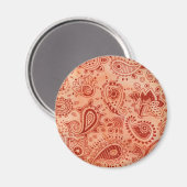 Aimant design henné (Recto/Verso)