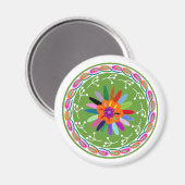 Aimant Design Otomi moderne (Recto/Verso)