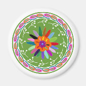 Aimant Design Otomi moderne (Devant)