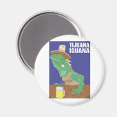 Aimant Design Tijuana Iguana (Recto/Verso)
