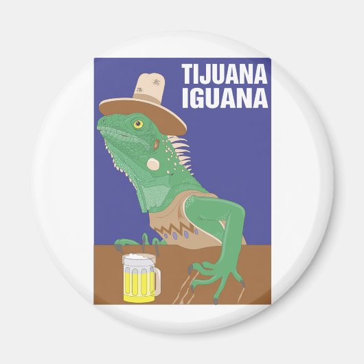 Aimant Design Tijuana Iguana (Devant)