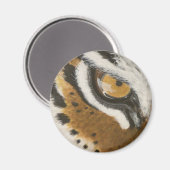 Aimant Design visuel de tigre peint artistique (Recto/Verso)