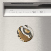 Aimant Design visuel de tigre peint artistique (In Situ (Lave-vaisselle))