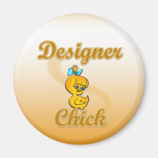 Aimant Designer Chick (Devant)
