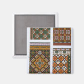 Aimant Designs pour Majolica et Carreaux émaillés pour Ma (Recto/Verso)