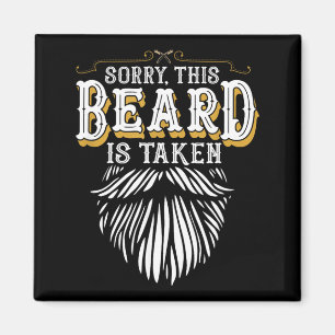 Aimant Désolé Cette Barbe est Prise Country Rétro Saint-V