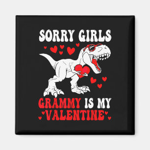 Aimant Désolé les filles Grammy est mon dinosaure de la S