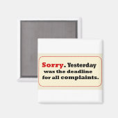 Aimant Désolé, Les Plaintes D'Hier (Recto/Verso)