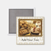 Aimant Desserts Golden Grace (Recto/Verso)