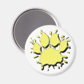 Aimant Dessin à paille de chien d'or (Recto/Verso)