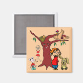 aimant "dessin animé" (Recto/Verso)