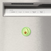 Aimant Dessin Avocado mignon (In Situ (Lave-vaisselle))
