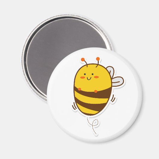 Aimant Dessin d'Abete Kawaii (Recto/Verso)